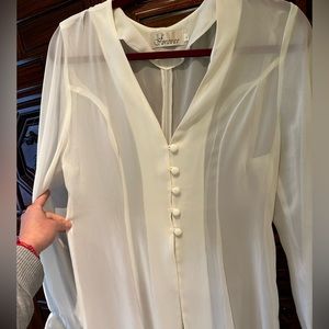 Vintage Chiffon Robe size Large